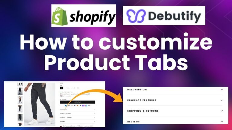 Read more about the article How to customize Product Tabs in Debutify Theme